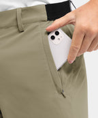 Fleksible og hurtigtørkende golfshorts for menn for fritidsbruk