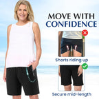 🔥SISTE DAGS SALG 49% RABATT🔥Unisex Ice Silk Hurtigtørkende Stretch Shorts