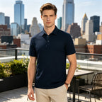 🔥Kampanje 49 % rabatt👕3-pakning poloskjorter for menn
