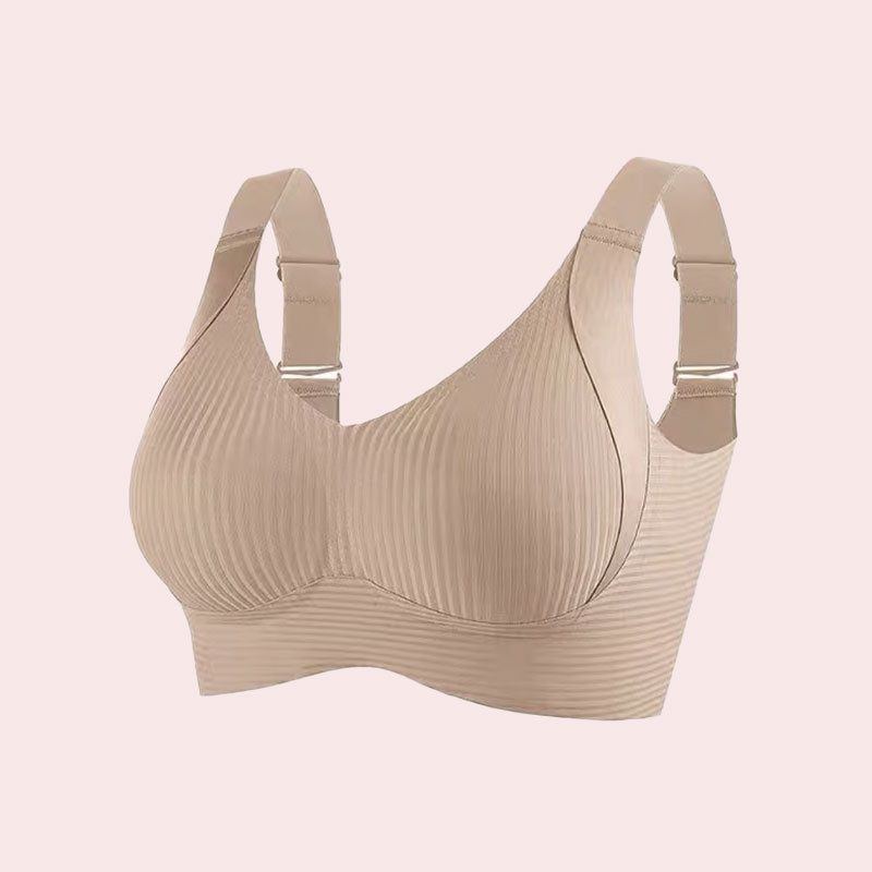 🏆️Ribbet push-up justerbar uten bøyle-BH for kvinner
