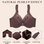 🎀Julesalg: 47 % rabatt💕Blonde push-up BH med spenne foran