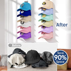 ⏰Tidsbegrenset tilbud: 49 % rabatt🧢Oppbevaringsstativ for baseballcapser
