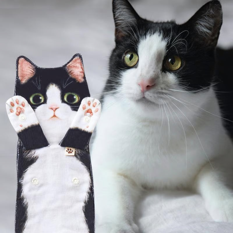✨😺Søt kattehåndkle🐾