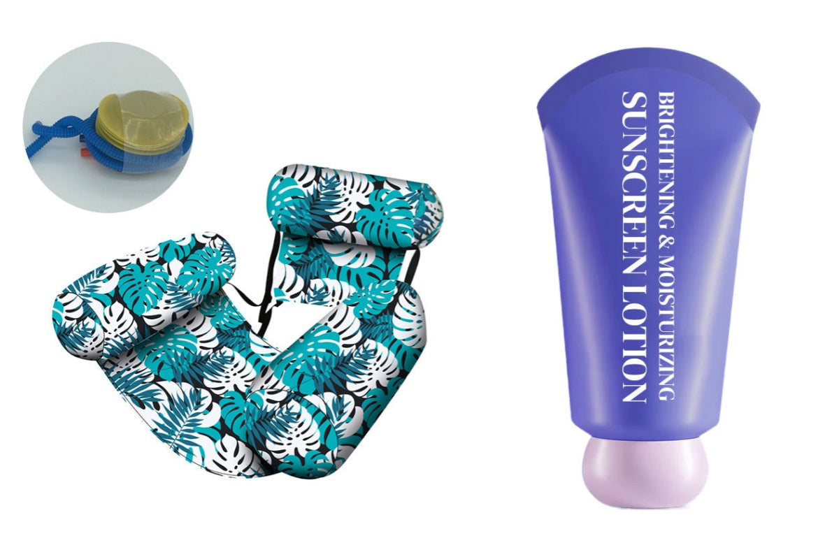 🏊 50 % RABATT! 💺 Oppblåsbar flytestol – Komfortabel, stabil og perfekt for avslapning på vannet 🌊
