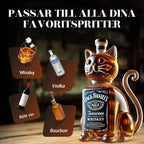 Kreativ whiskyflaske formet som en hund