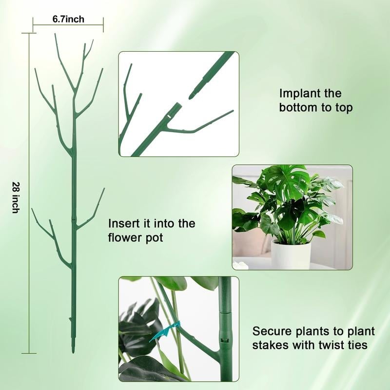 💖🌿Grønn planteholder til hagen – holder plantene dine oppe uten å stjele fokuset.