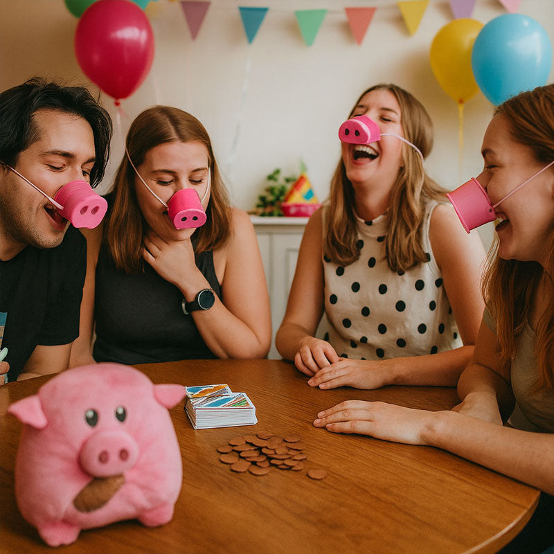 Snort Funny: Selskapsleken «Ler og taper» 🐷😂