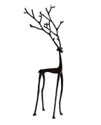 🎅 Julebestselger 🦌 Svart reinsdyrfigur, julepynt