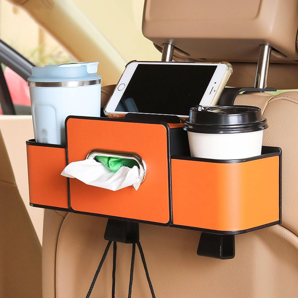 3-in-1 Car Backseat Organizer – Keep Your Ride Clean & Organized!