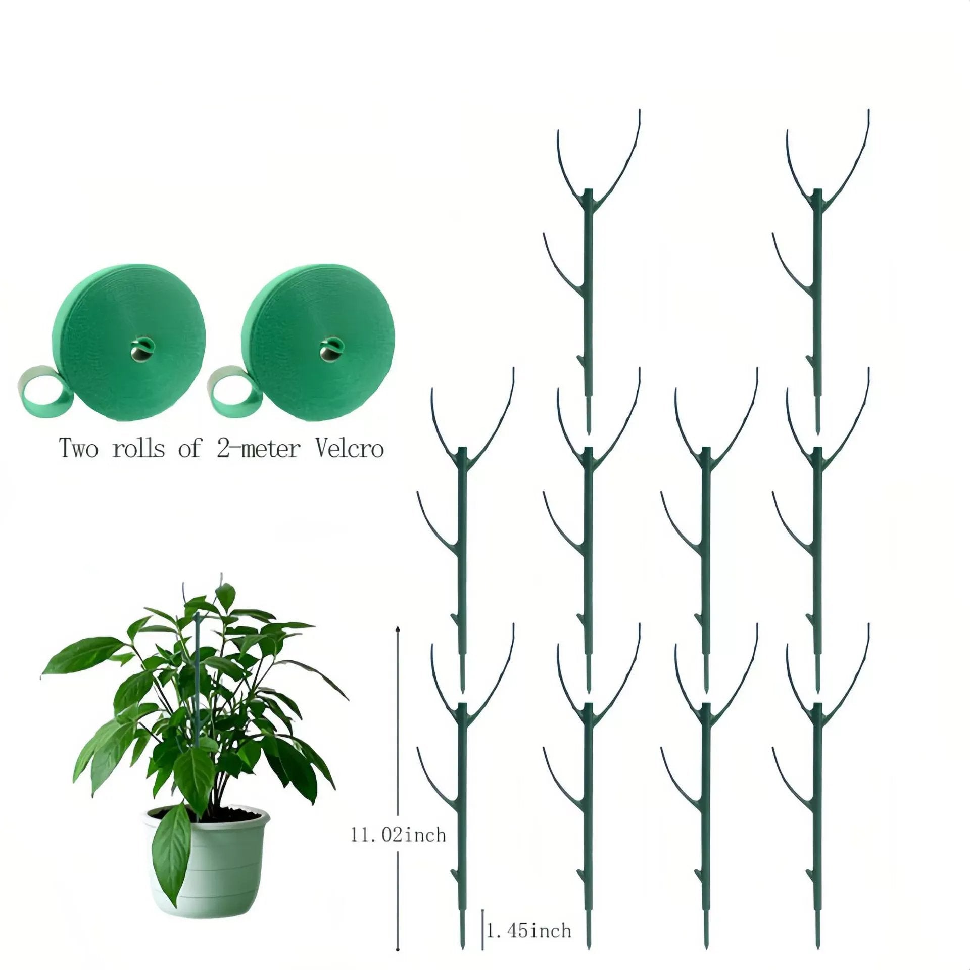 💖🌿Grønn planteholder til hagen – holder plantene dine oppe uten å stjele fokuset.