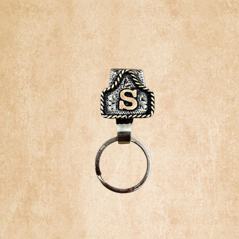 Western Initial Key Clip