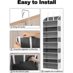 Hengende oppbevaringsstativ med en lastekapasitet på 20 kg