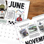 🏎️📅F1-utklippsbok for løpskalender 2026 – Den ultimate veggkalenderen for motorsportfans