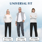 💖💖 SISTE DAG – 65 % RABATT! 💖🎁 Unisex ultramyke stretchbukser med perfekt passform for en avslappet stil