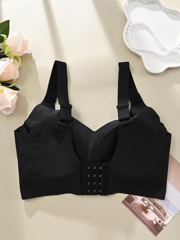 🏆️Ribbet push-up justerbar uten bøyle-BH for kvinner