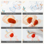 👶Baby langermet smekke med silikonlomme🍽️