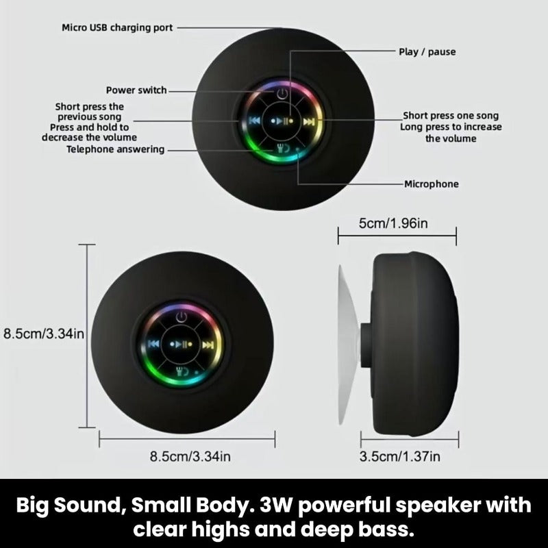 Bluetooth Shower Speaker