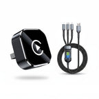 📢📢50 % RABATT!🔥2-i-1 trådløs adapter for iPhone og Android Auto