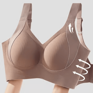 🏆️Ribbet push-up justerbar uten bøyle-BH for kvinner