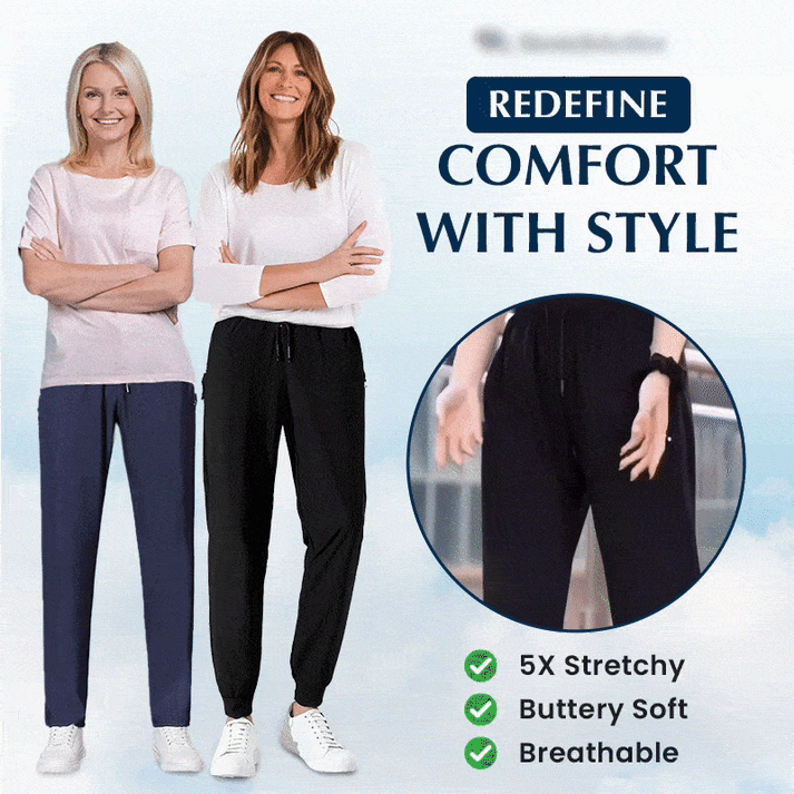 💖💖 SISTE DAG – 65 % RABATT! 💖🎁 Unisex ultramyke stretchbukser med perfekt passform for en avslappet stil
