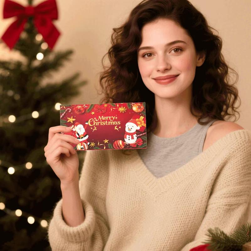 🎄 Julekonvolutt med kontanter og pengeklips