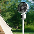 ⚡ 50 % RABATT - TILBUD I BEGRENSET TID! ⏱️Komfortabel gulvvifte med luftstrøm og energisparing, drevet via USB🍃