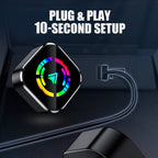 📢📢50 % RABATT!🔥2-i-1 trådløs adapter for iPhone og Android Auto