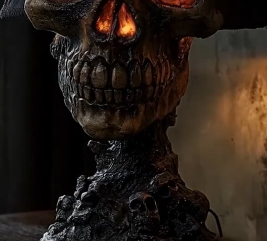 ⏰Alltid lav pris: Spar 49% – ☠️Skull Light