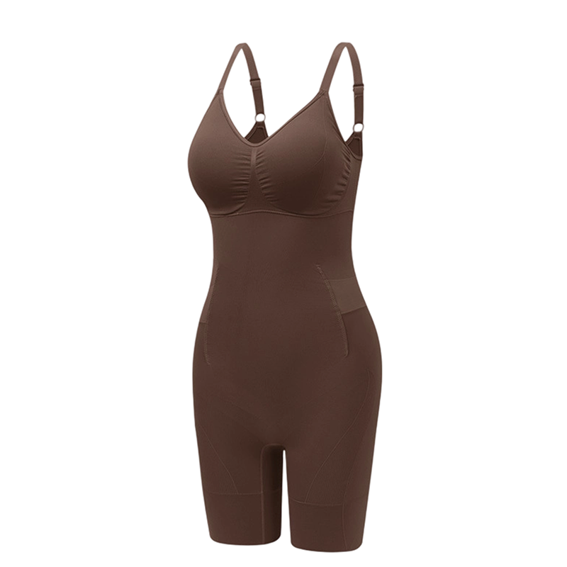Sømløs skulpturerende bodysuit for kvinner