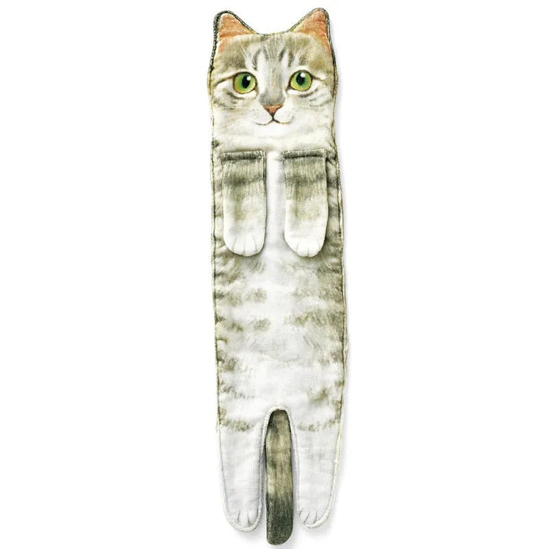 ✨😺Søt kattehåndkle🐾