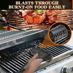 Trådløs elektrisk grillbørste