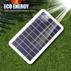2W 5V fleksibelt solcellepanel