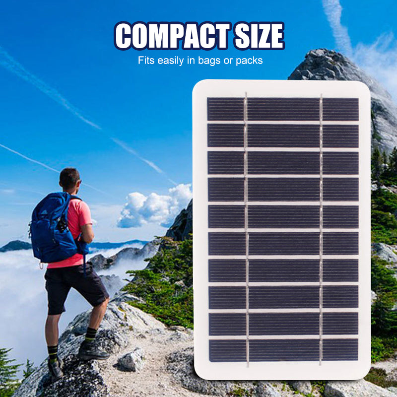 2W 5V fleksibelt solcellepanel
